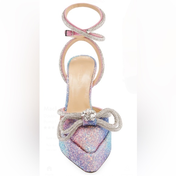 Mach & Mach crystal & glitter sequin heels - Picture 16 of 17